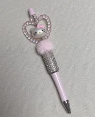 ピンク ハローキティ ボールペン デコレーション
