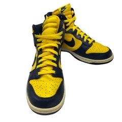 ナイキ NIKE DUNK HI RETRO QS MICHIGAN ダンク ハイ ミシガン メンズ JPN：27 