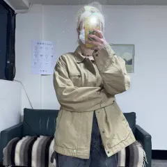 トゥT/0110 GAP ギャップ 日本 ベージュ ウォーク コットンジャケット