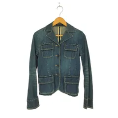 セオリー theory デニムテーラードジャケット Y2K レディース  0