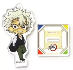 【中古】アクリルスタンド・アクリルパネル 不死川実弥 「劇場版 鬼滅の刃 無限列車編 in 丸井百貨店 トレーディングアクリルスタンド」