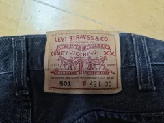 90s リーバイス USA 501 ブラック W42 L30