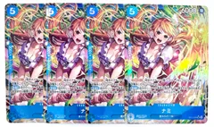 ワンピースカードゲーム ナミ SRパラレル 4枚