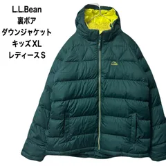 L.L.Bean エルエルビーン 裏ボア ダウンジャケット キッズXL  レディースS