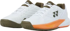 ヨネックス YONEX テニス パワークッション エクリプション5 ウィメン AC オールコート用 テニスシューズ 硬式 ソフトテニス 軟式 衝撃吸収 反発性 軽量 ローカット レディース  SHTE5LAC 230 ホワイト/ブラウン