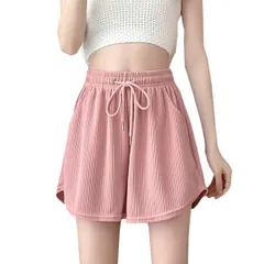 3分丈 ポケット ショーツ付き トレーニング ランニング 通気 スウェット スポーツ フィットネス ヨガウェア ジム 薄手 部屋着 ジョガーパンツ 短パン ショートパンツ レディース