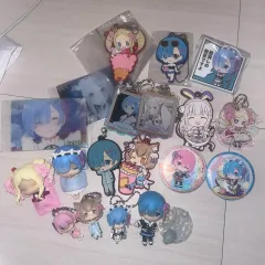 リゼロ 古典 フィギュア キーホルダー バッジ ガチャ おねむたん まとめ