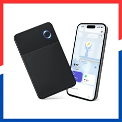 【数量限定】紛失防止タグ カード型 ワイヤレス充電対応&超薄【MFI認証/GPS高精度位置追跡/Apple端末のみ】スマートトラッカー airtag Apple Find My対応 キーファインダー リアルタイム スマートタグ IP68防水 超薄軽量 迷子防止