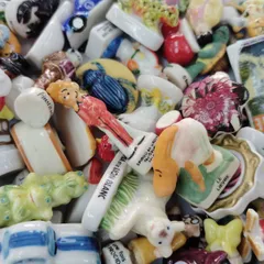 【E】100個 フェーブ レア まとめて まとめ売り 大量 セット 卸売 店舗 フェーヴ 陶器 習慣 ボルドー 南仏 観光 現地 家庭 バースデー 贈り物 モンサンミッシェル 日常 欧風 趣味 当時物 企業物 礼拝 キリスト 箱庭 飾り棚 什器 小物 Q652