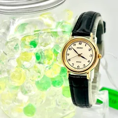【展示品/新品電池】SEIKO セイコー AVENUE アベニュー レディース 腕時計 ゴールド 1F21-0C40 810941 新品ベルト
