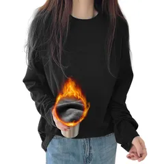 【人気商品】丸首 ティーシャツ クルーネック カットソー ロングスリーブ 【秋冬の定番・もちふわタッチ・型崩れしにくく】 カジュアル 着痩せ トップス ゆったり 長袖 重ね着 レディース 無地 シンプル 【新色追加！】Tシャツ きれいめ [Adcey] おしゃ