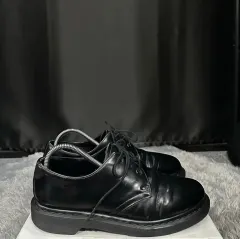 UK7) DR. MARTENS ドクターマーチン ローファー 1461 ウール モノ 3ホール