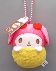 【中古】ぬいぐるみマスコット・ぬいぐるみバッジ マイメロディ 「サンリオキャラクターズ ミックスフライおくるみマスコット」