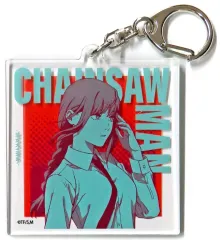 【中古】キーホルダー マキマ 「MAPPA×TSUTAYA チェンソーマン miniアニメ原画展 アクリルキーホルダー」