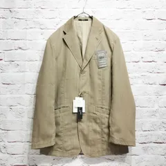 【未使用品タグ付き】CAFE SOHO ピケ織畝 背抜き テーラードジャケット