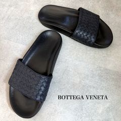 BOTTEGA VENETA ボッテガヴェネタ イントレチャート レザー スライド