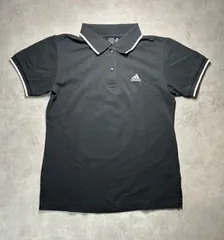 【美品】アディダス AEROREADY ポロシャツ レディース L ブラック 黒 ゴルフウェア スポーツウェア adidas トレーニングウェア 半袖 襟付き 速乾 鹿の子 吸汗速乾 アディダスジャパン 正規品 FM5274 カジュアル ゴルフ テニス 運動
