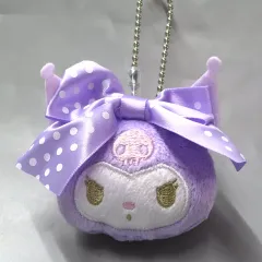 【中古】ぬいぐるみマスコット・ぬいぐるみバッジ 大きなリボン 「クロミ ぬいぐるみボールチェーン2」