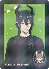 【中古】キャラカード マレウス・ドラコニア(ホロ) 「ディズニー ツイステッドワンダーランド Fes. 2023 ランダムカード ツイステッドワンダーランドフェスver.」