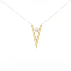 【新品】K18YG アコヤパール ネックレス 6.5mm