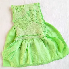 美品★帯揚げ 絞り 中抜き 黄緑 和装小物 成人式 振袖 256