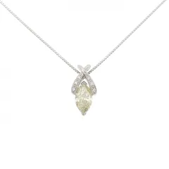 PT900/PT850 ダイヤモンド ネックレス 1.034CT
