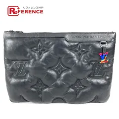 LOUIS VUITTON ルイヴィトン クラッチバッグ ポシェットA4 ポシェット A4 M68775  ラムスキン ノワール ブラック