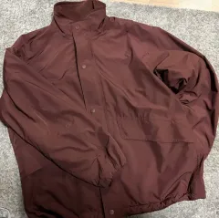 UNIQLO U(ユニクロユー) 23FW リバーシブル スタンド ジャケット M ワイン色