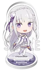 【中古】アクリルスタンド・アクリルパネル エミリア 「Re：ゼロから始める異世界生活 3rd season トレーディングミニキャラアクリルスタンドフィギュア」