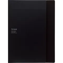 【送料無料】コクヨ(KOKUYO) ノートカバ— 書類ファイル付き キャンパスノート1冊付属 A4 ブラック ノ-612B-D