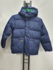 ポロラルフローレン キッズ ダウンパファージャケット ネイビー s 8