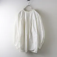 ザシンゾーン THE SHINZONE SMOCK BLOUSE スモックブラウス 34＼ホワイト コットン ギャザー バックボタン【2400014793352】のサムネイル
