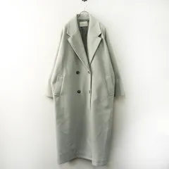 2025AW ナノユニバース nano universe メルトンジャージーチェスターロングコート F＼グレー ジャケット アウター【2400014801019】