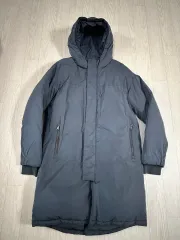 Calvin Klein Jeans フーデッドダウンコート l ck Calvin Klein Jeans ダウン グレー チャコール