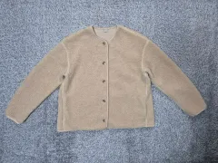 ユニクロ レディース ボア フリース カーディガン XL