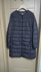 ユニクロ ウルトラライトダウン ロング ブラック