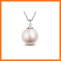 【新品】 [C-Girls真珠屋] ネックレス ピンク 超大粒12mm 花珠貝パール ペンダント 925シルバー 5色から選べる 全品ギフトラッピング 七五三結婚式ウエディング卒業式 1