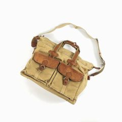 新品未使用】J.W. Hulme Canvas Top Handle Bag - メルカリ