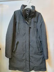 THE NORTH FACE ザノースフェイス レディース ダウンジャケット ロング丈 コート グレー