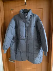 (新品) チャコール カラー ジョンハン(JEONGHAN) ダウンジャケット ロング丈