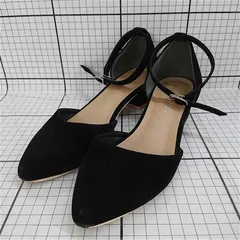 ◇ Θ リバティドール LIBERTY DOLL アンクルストラップパンプス ブラック系 LL レディース E  【1512100016502】