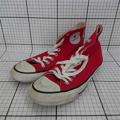 ◇ Θ コンバース CONVERSE オールスター ハイカット レッド 25.0cm メンズ E  【1512100016304】