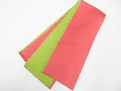 【一輝堂】和装小物 重ね衿 伊達衿 広衿 リバーシブル 美品 26w01-599