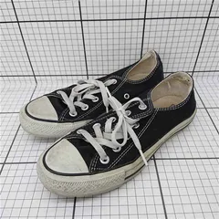 ◇ Θ コンバース CONVERSE M9166 オールスター ローカット ブラック系 23cm レディース E  【1601070006191】