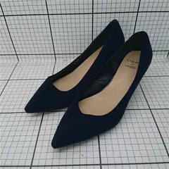◇ Θ オデットエオディール Odette e Odile ポインテッドトゥパンプス ネイビー系 24cm レディース E  【1601070004609】