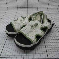 ◇ ⊂ ナイキ Nike エアマックスココ サンダル ホワイト系 23cm レディース E  【1601150011251】