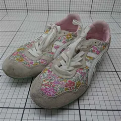 ◇ Θ オニツカタイガー Onitsuka Tiger 1182A362 花柄スニーカー 25.5cm レディース E  【1601150011572】