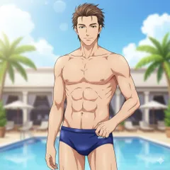 4月末までセール価格！H707訳あり♪アシックス♪シンプルネイビーの男子競泳水着♪フィットネスやトレーニングや撮影用にも♪サイズM