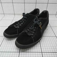 ◇ Θ プーマ PUMA スウェード SUEDE ブラック系 スニーカー 28.5cm メンズ E  【1601150014337】