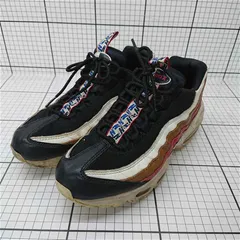 ◇ Θ ナイキ Nike エアマックス95 749766-002 ブラック系 メンズスニーカー 25.5cm E  【1601150014320】